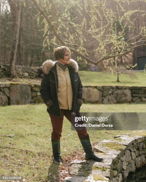 Actress/singer Patti LuPone is photographed for New York Magazine on April 15, 2020 in Kent, Connecticut.