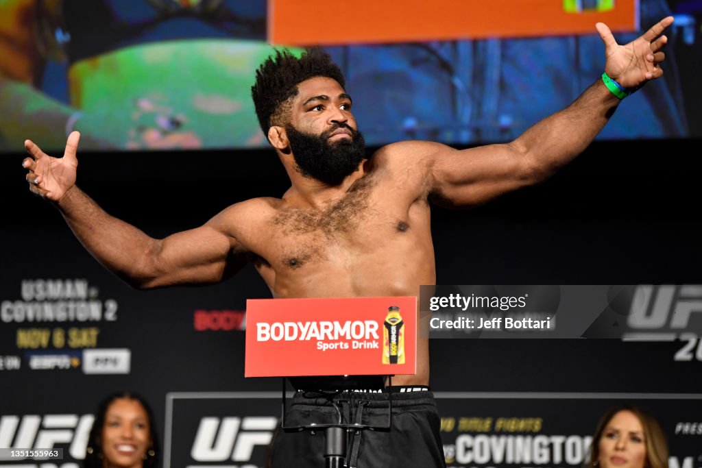 UFC 268 Weigh-in
