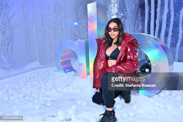 Chantel Jeffries attends Day 4 of Alo House Winter 2021 at Alo House on November 05, 2021 in Los Angeles, California.