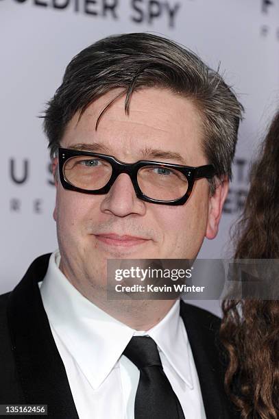 Director Tomas Alfredson arrives at the premiere of Focus Features' "Tinker, Tailor, Soldier, Spy" at Arclight Cinema's Cinerama Dome on December 6,...