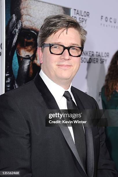 Director Tomas Alfredson arrives at the premiere of Focus Features' "Tinker, Tailor, Soldier, Spy" at Arclight Cinema's Cinerama Dome on December 6,...