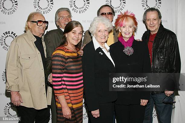 Eddie Foy III, Paul Petersen, Patti Petersen, Ann McCrea, Jimmy Hawkins, Shelley Fabares and Stu Phillips arrive for The Paley Center For Media...