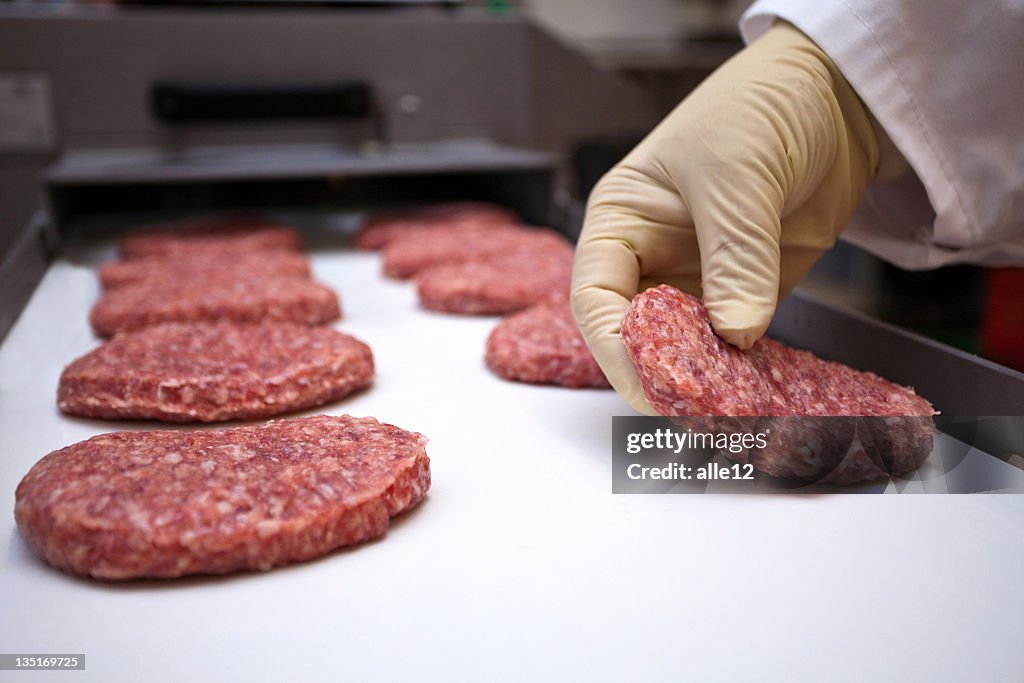 La producción de carne