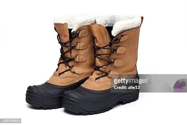 winter boots - suede shoe stock pictures, royalty-free photos & images