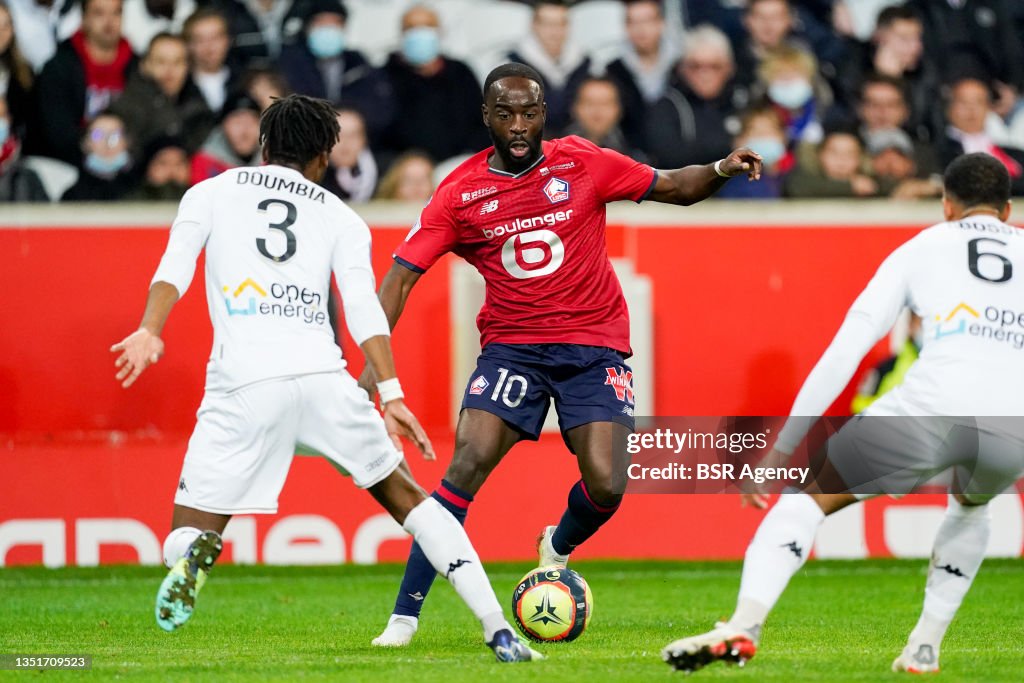 Lille OSC v Angers SCO - Ligue 1 Uber Eats