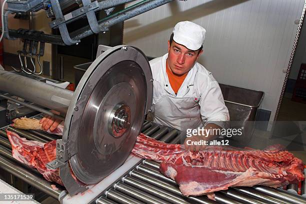 cut of meat - slaughterhouse stock pictures, royalty-free photos & images