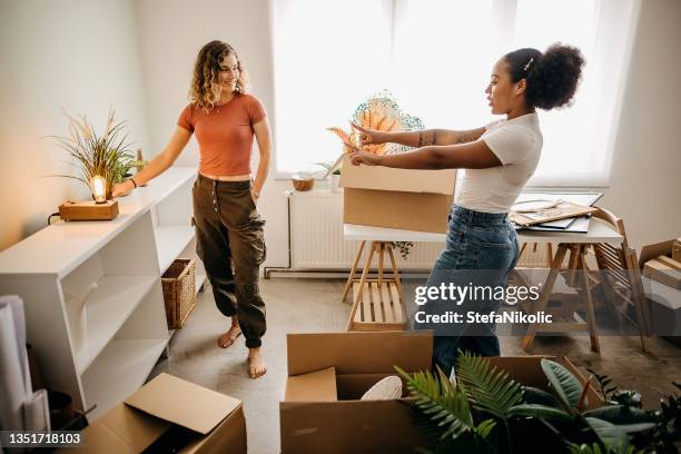 we start living together - lifestyle moments stock pictures, royalty-free photos & images