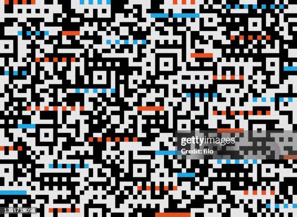 432 Qr Code Pattern Stock Photos, High-Res Pictures, and Images - Getty ...