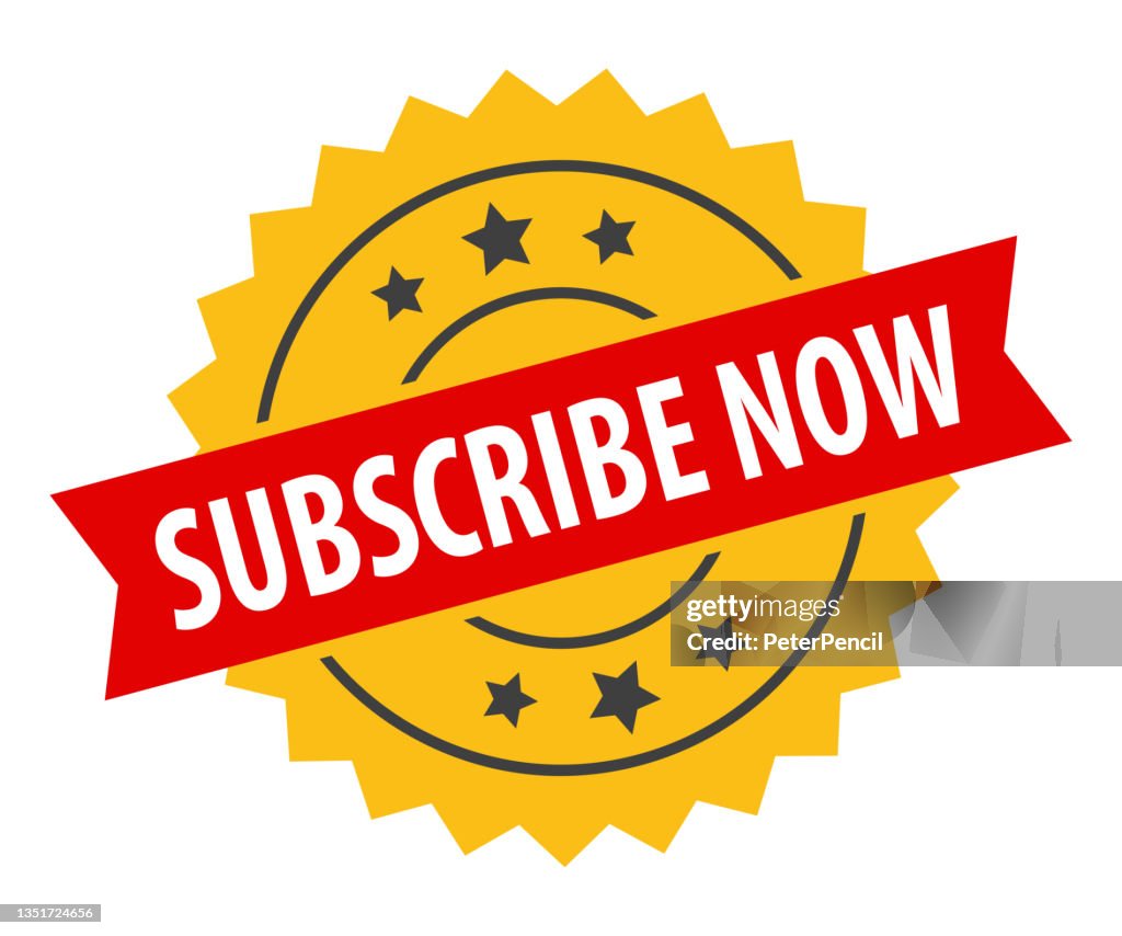 Subscribe Now Stamp Imprint Seal Template Grunge Effect Vector Stock ...