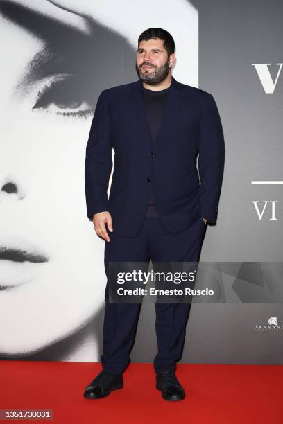 Salvatore Esposito attends the Virna Lisi Prize for the best italian actress at Auditorium Parco Della Musica on November 06, 2021 in Rome, Italy.