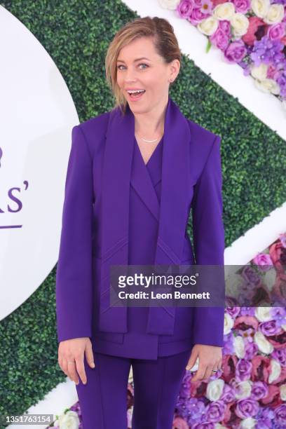 Elizabeth Banks attends the 2021 Breeders' Cup VIP Event at Del Mar Race Track on November 06, 2021 in Del Mar, California.