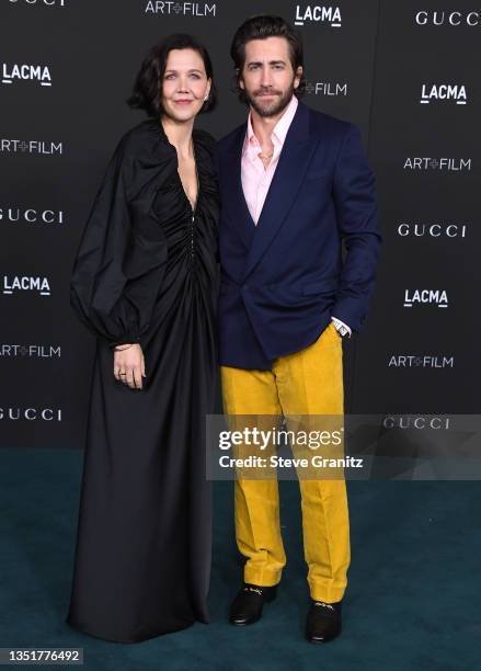 Maggie Gyllenhaal, Jake Gyllenhaal arrives at the 10th Annual LACMA ART+FILM GALA Presented By GucciLos Angeles County Museum of Art on November 06,...