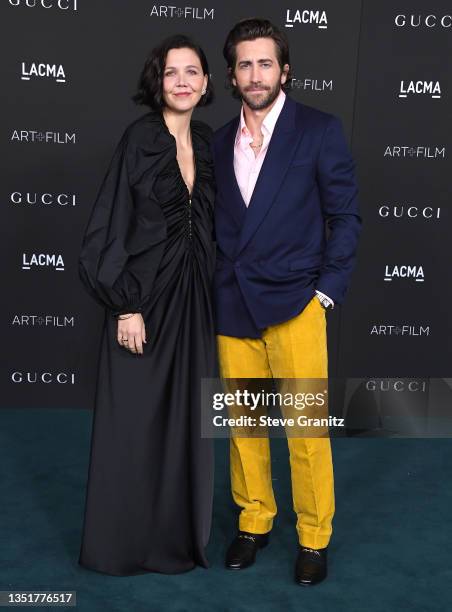 Maggie Gyllenhaal, Jake Gyllenhaal arrives at the 10th Annual LACMA ART+FILM GALA Presented By GucciLos Angeles County Museum of Art on November 06,...