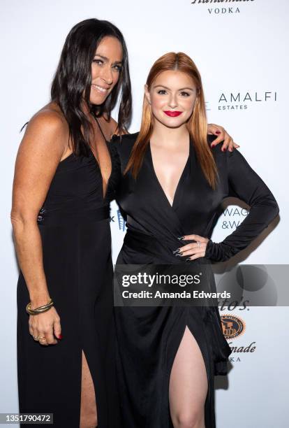 Wags & Walks Founder Lesley Brog and actress Ariel Winter attend the Wags & Walks 10th Annual Gala at the Taglyan Complex on November 06, 2021 in Los...