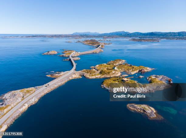 the atlantic ocean road,  atlanterhavsvegen - norway - more stock-fotos und bilder