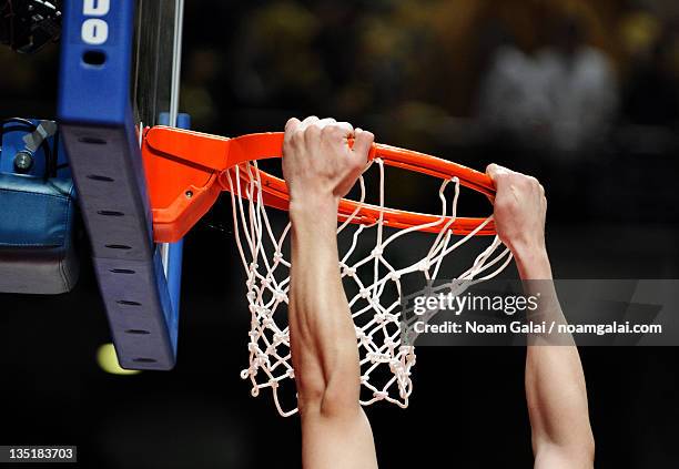 slam dunk - closeup basketball dunk stock pictures, royalty-free photos & images