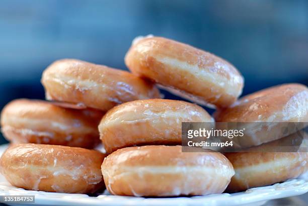 doughnuts - glazed food stock pictures, royalty-free photos & images