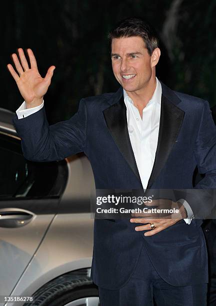 Actor Tom Cruise arrives for the "Mission: Impossible - Ghost Protocol" Premiere during day one of the 8th Annual Dubai International Film Festival...