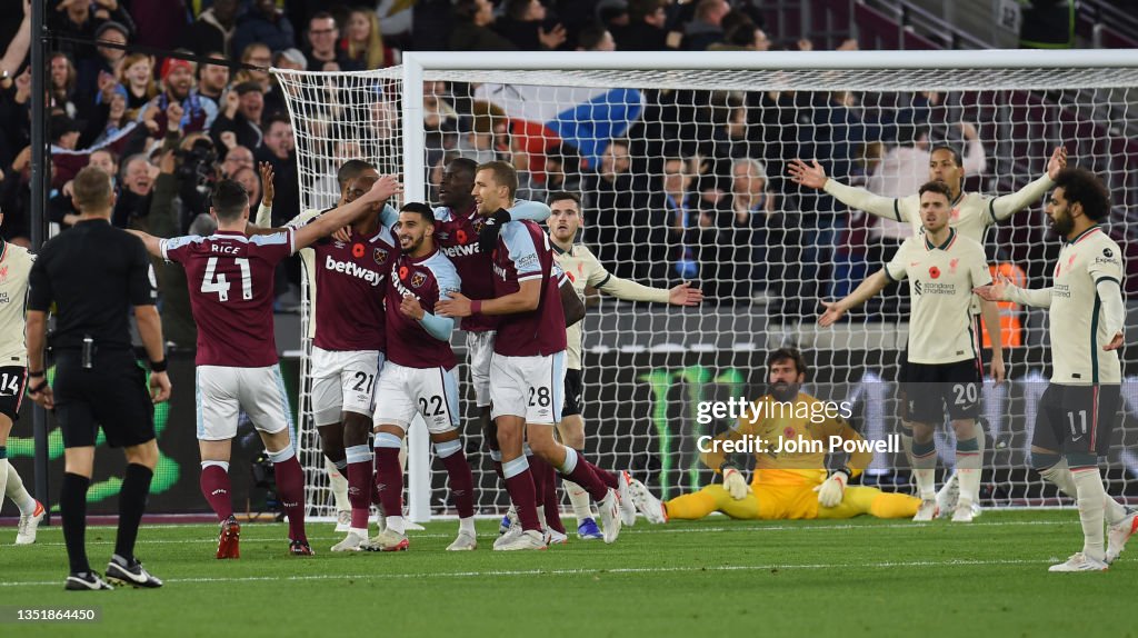 West Ham United v Liverpool - Premier League