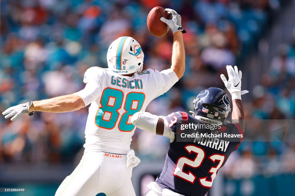 Houston Texans v Miami Dolphins