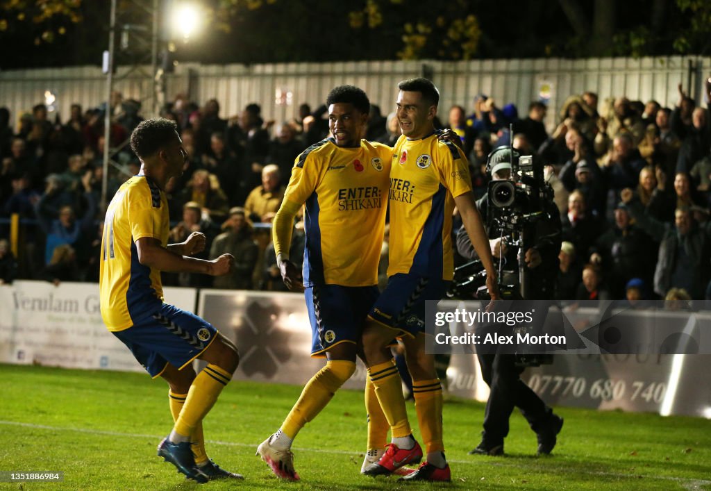 St Albans City v Forest Green Rovers: Emirates FA Cup First Round