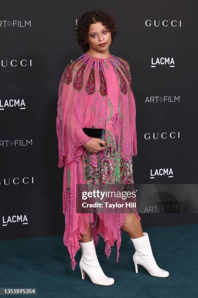 Tourmaline attends the 2021 LACMA Art + Film Gala presented by Gucci at Los Angeles County Museum of Art on November 06, 2021 in Los Angeles,...