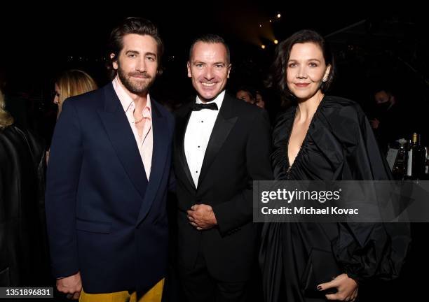 Jake Gyllenhaal, Henrik Wenders, Head of Brand, Audi, and Maggie Gyllenhaal at the 10th Annual LACMA ART+FILM GALA at Los Angeles County Museum of...