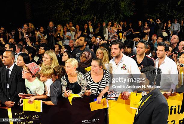 General view of atmosphere at the "Mission: Impossible - Ghost Protocol" Premiere during day one of the 8th Annual Dubai International Film Festival...