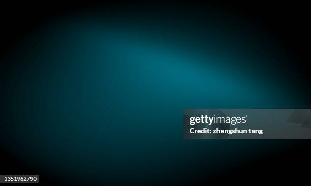 abstract lights on dark green background - color negro fotografías e imágenes de stock