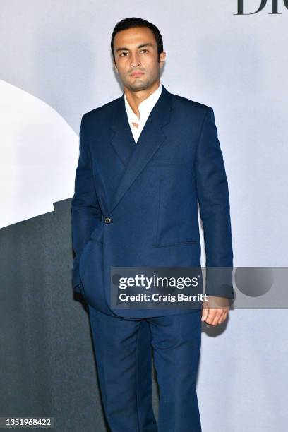 Amir Jadidi attends the opening of Christian Dior: Designer of Dreams on November 5, 2021 at M7 in Doha, Qatar. The exhibition opens as part of...