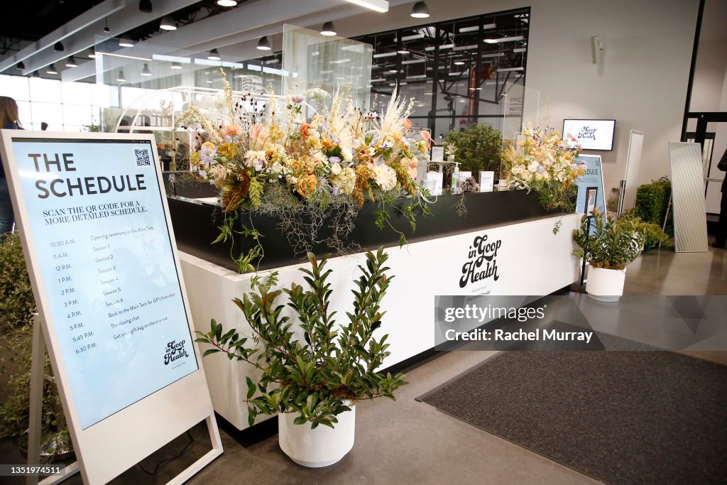 Goop Summit R View of the atmosphere during In goop Health Summit presented by ...