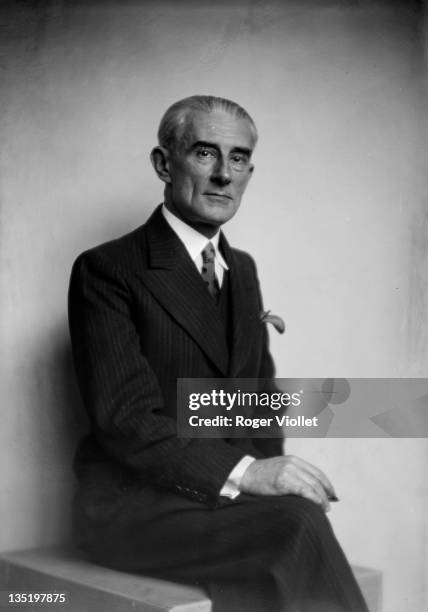 Maurice Ravel , French composer, circa 1925.