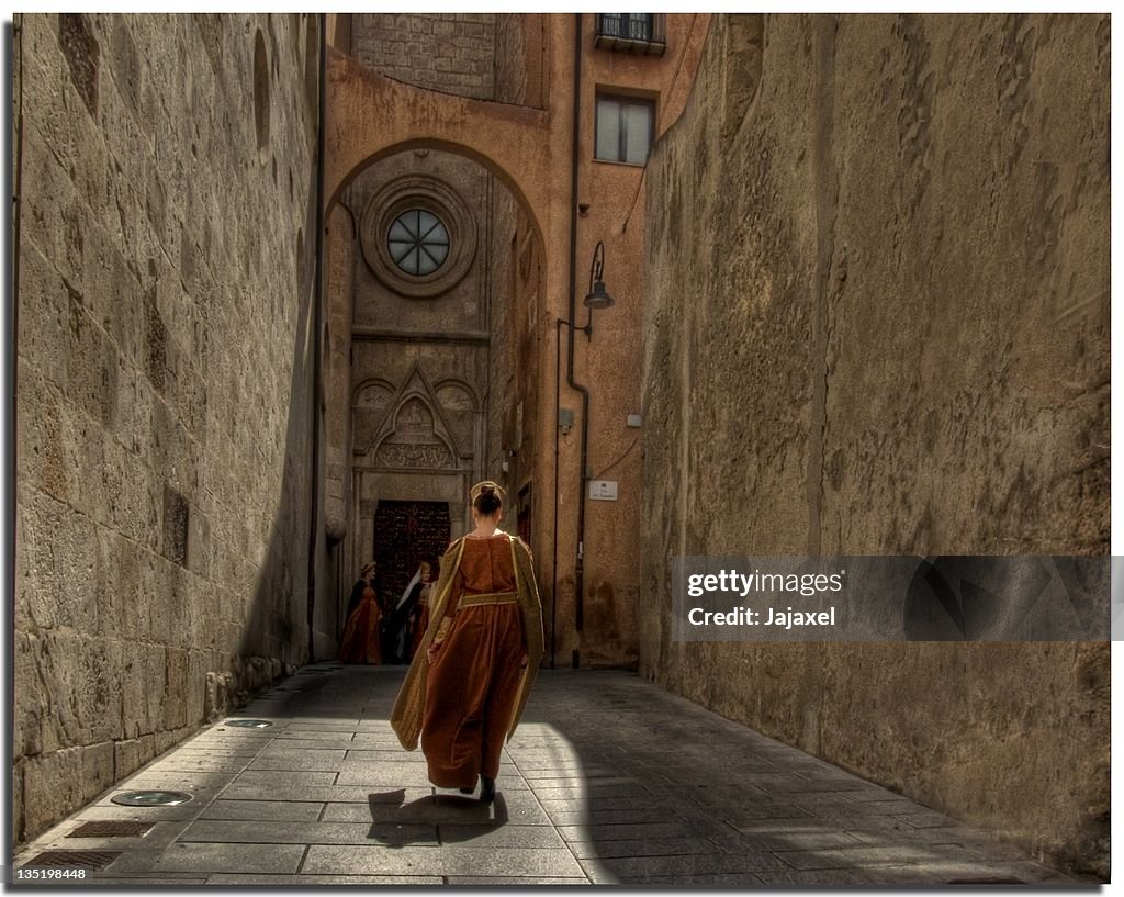 Woman walking