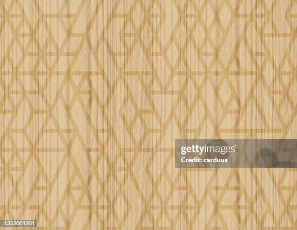seamless  wood  textured  geometric  pattern - floorboard 幅插畫檔、美工圖案、卡通及圖標