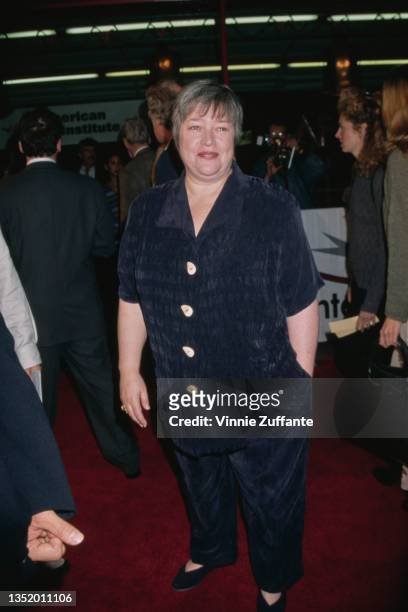 American actress Kathy Bates attends the AFI Los Angeles International Film Festival screening of 'Swept from the Sea' held at the Mann Chinese...