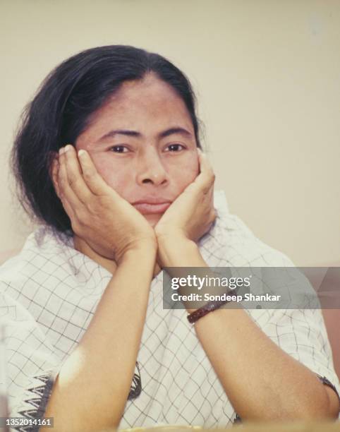 Mamata Banerjee who broke away from Congress and founded Trinamool Congress is the current chief minister of West Bengal since 2011, circa 1990s.