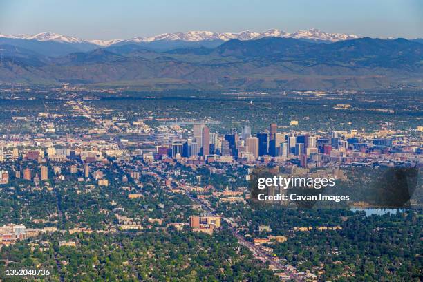 Denver Spring Photo 1,411 Denver Aerial View Stock Photos, High-Res Pictures, and Images ...