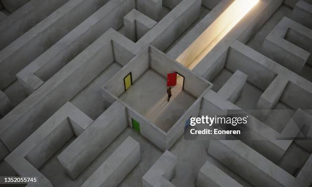 Avoid Maze 789 Maze With No Exit Stock Photos, High-Res Pictures, and Images ...