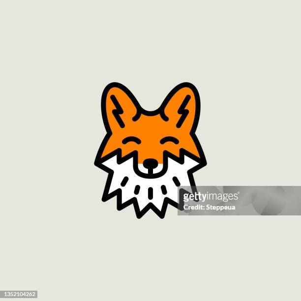 fox icon - 狐狸 幅插畫檔、美工圖案、卡通及圖標