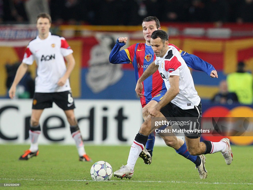 FC Basel 1893 v Manchester United FC - UEFA Champions League