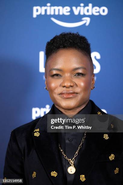 Nicola Adams attends the exclusive screening for Lioness: The Nicola Adams Story at Sea Containers on November 08, 2021 in London, England.