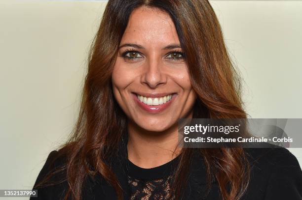 Myriam Seurat attends the premiere of "Marcher sur l'eau" at MK2 Odeon on November 08, 2021 in Paris, France.