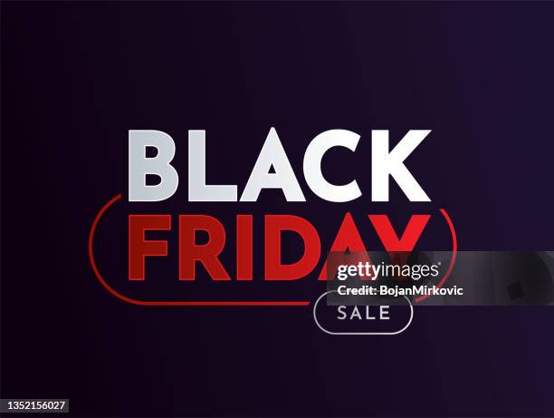 illustrazioni stock, clip art, cartoni animati e icone di tendenza di banner di vendita del black friday, card. vettore - black friday