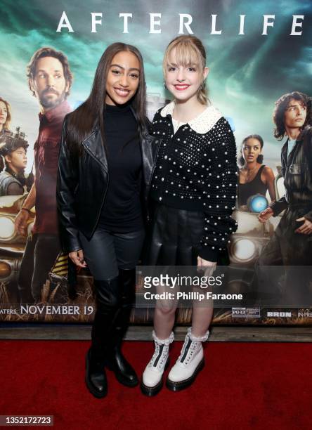 Lexi Underwood and Mckenna Grace attend the Los Angeles special News  Photo - Getty Images