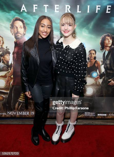 Lexi Underwood and Mckenna Grace attend the Los Angeles special News  Photo - Getty Images