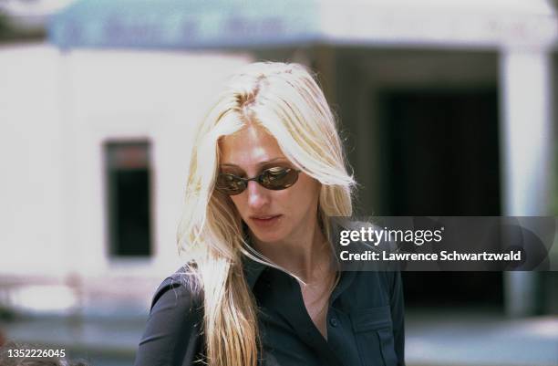 Carolyn Bessette on Madison Avenue. New York, US.