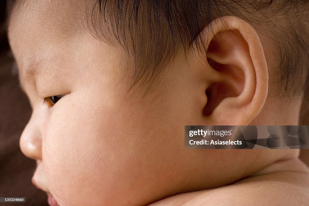 Close-up of a baby boy
