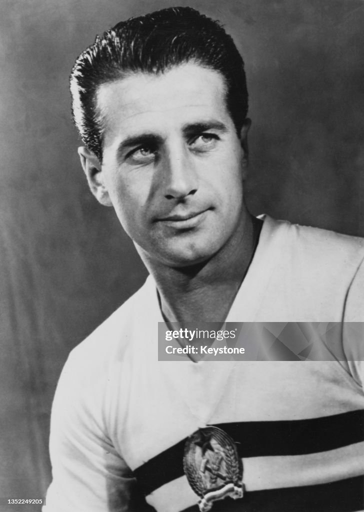 Portrait of Jozsef Bozsik, Hungary National Football Team