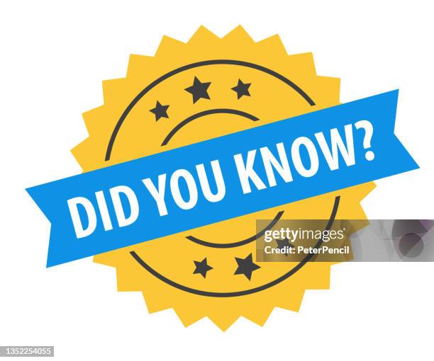 did you know? - stamp, imprint, seal template. grunge effect. vector stock illustration - did you know stock illustrations