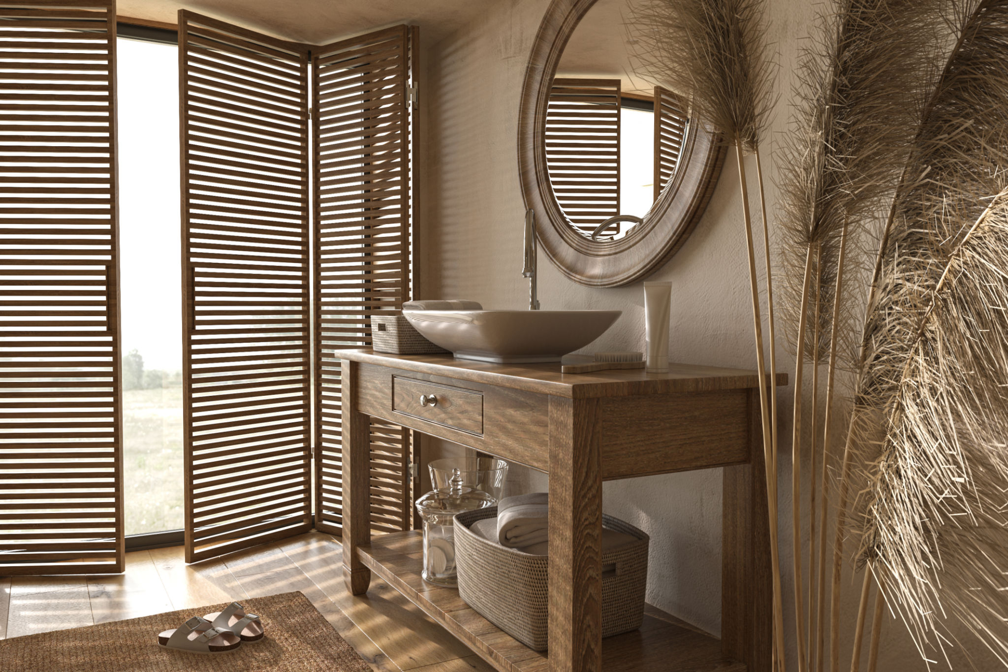 coastal bathroom